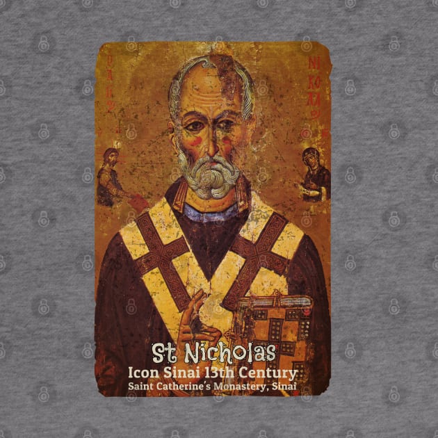 Saint Nicholas Father of Christmas by KewaleeTee